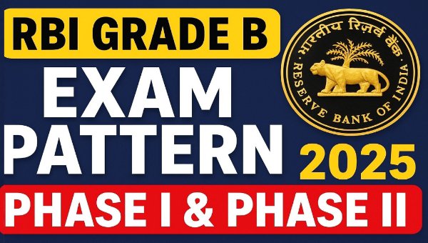RBI Grade B Exam Pattern 2025: जानिए Phase I & Phase II की पूरी Process और Syllabus Details