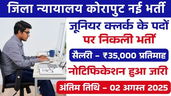 District Court Junior Court Vacancy 2025